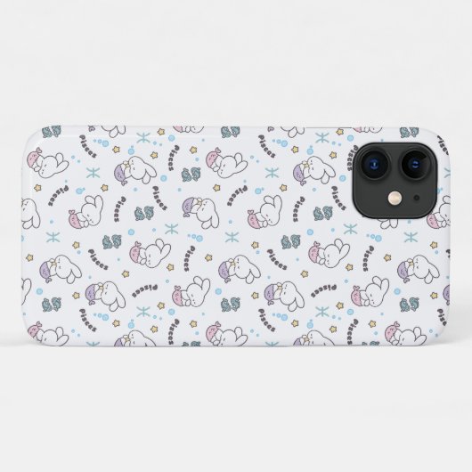 Pisces Harmony: Bunny Mermaids Muster Case-Mate iPhone Hülle (Rückseite (Horizontal))