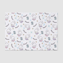 Pisces Harmony: Bunny Mermaids Muster Seidenpapier