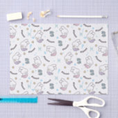 Pisces Harmony: Bunny Mermaids Muster Seidenpapier (Handwerk)