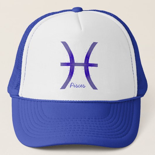 Pisces Hat Truckerkappe (Vorderseite)