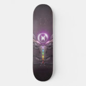 Pisces Horoscope Symbol Skate Board Skateboard (Vorderseite)
