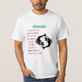 Pisces Horoscope T-Shirt (Vorderseite)