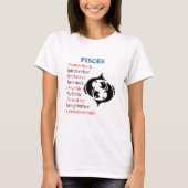 Pisces Horoscope T-Shirt (Vorderseite)