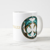 Pisces Jumbo-Tasse (Vorderseite Rechts)