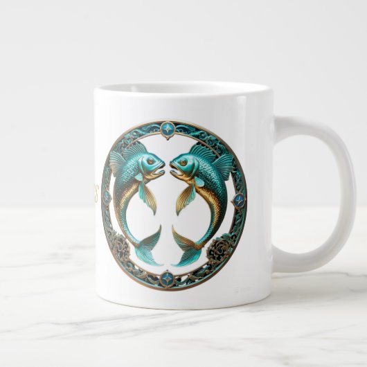 Pisces Jumbo-Tasse (Rechts)
