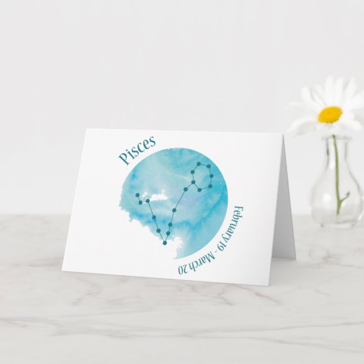 Pisces Karte (Kleine Pflanze)