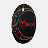 Pisces Keramik Ornament (Links)