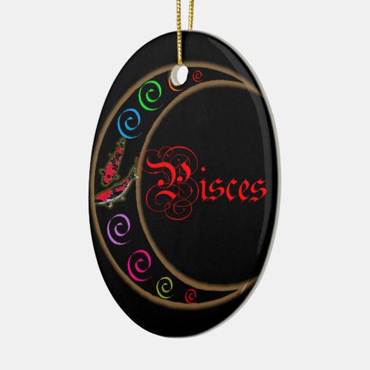 Pisces Keramik Ornament (Links)