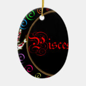 Pisces Keramik Ornament (Vorne)