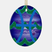 Pisces Keramik Ornament (Rechts)