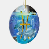 Pisces Keramikornament (Rechts)