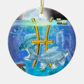 Pisces Keramikornament (Vorne)