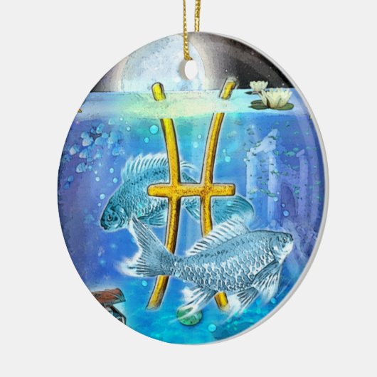Pisces Keramikornament (Links)
