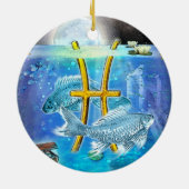 Pisces Keramikornament (Hinten)