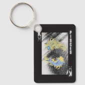 Pisces King Zodiac Schlüsselanhänger (Vorderseite)