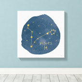 Pisces Leinwanddruck (Insitu (Holzboden))