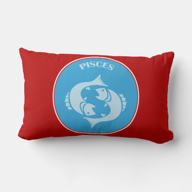 Pisces Lumbar Pillow Lendenkissen (Rückseite)