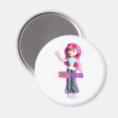 Pisces Magnet (Vorderseite/Rückseite)