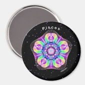 Pisces Magnet (Vorderseite/Rückseite)