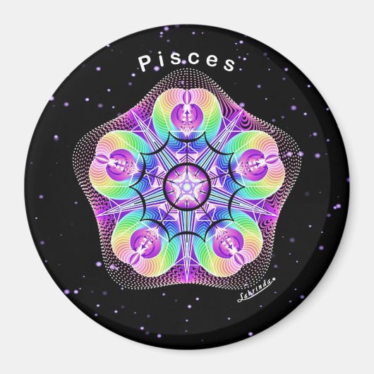 Pisces Magnet (Vorne)