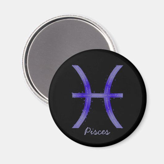 Pisces Magnet (Vorderseite/Rückseite)