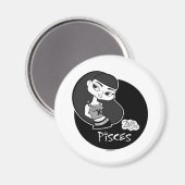 Pisces Magnet (Vorderseite/Rückseite)