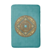 Pisces Mandala Bath Mat Badematte (Vorderseite Vertikal)
