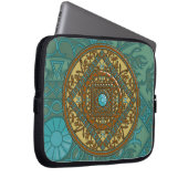 Pisces Mandala Laptop Case (Vorne Rechts)