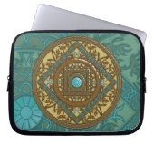 Pisces Mandala Laptop Case (Vorderseite)