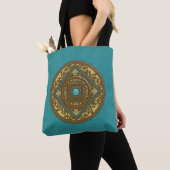Pisces Mandala Mehrdruck-Beutel Tasche (Von Nahem)