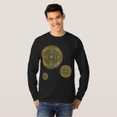 Pisces Mandala Men Dark Shirt (Vorne ganz)
