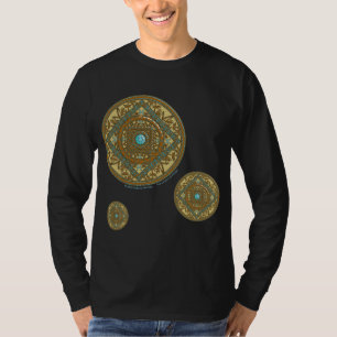 Pisces Mandala Men Dark Shirt