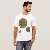 Pisces Mandala Men's Light Shirt (Vorne ganz)
