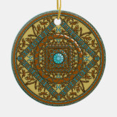 Pisces Mandala Ornament (Vorne)