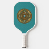 Pisces Mandala Pickleball Schläger (Rückseite)