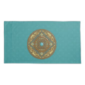Pisces Mandala Pillowcase Kissenbezug (Rückseite)