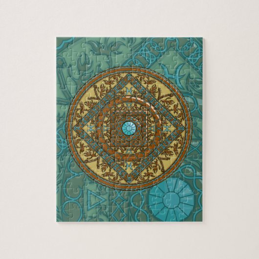 Pisces Mandala Puzzle (Vertikal)