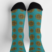 Pisces Mandala Socken (Oben)