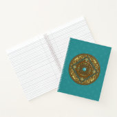 Pisces Mandala Spiral Notebook Notizbuch (Innenseite)
