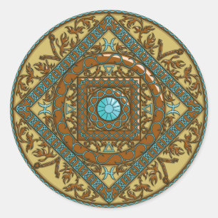 Pisces Mandala Sticker