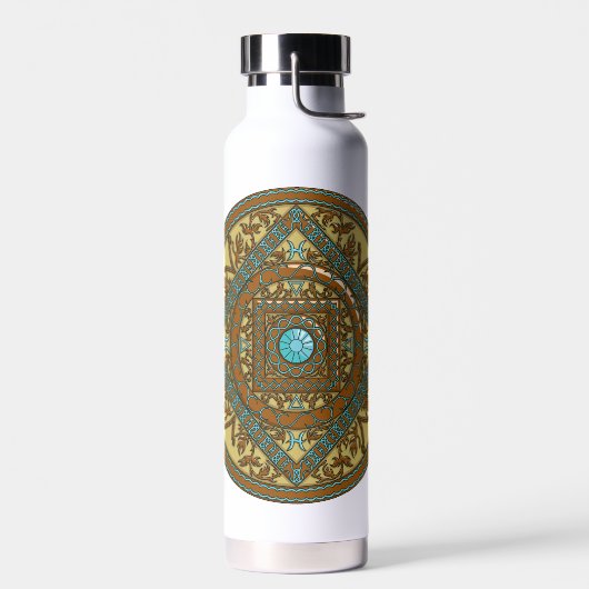 Pisces Mandala Trinkflasche (Links)