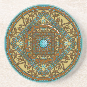 Pisces Mandala Untersetzer