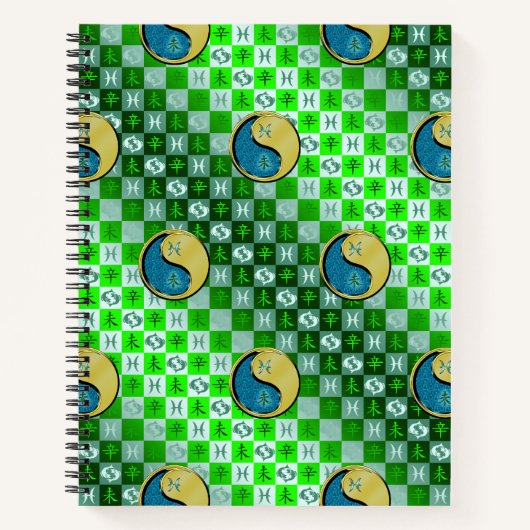 Pisces & Metal Goat Notizblock (Vorderseite)