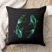 Pisces – Minimalist Zodiac Decorative Pillow Kissen (Decke)