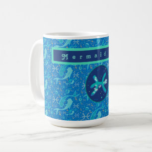 Pisces Modern Personalized Coffee Mug Kaffeetasse