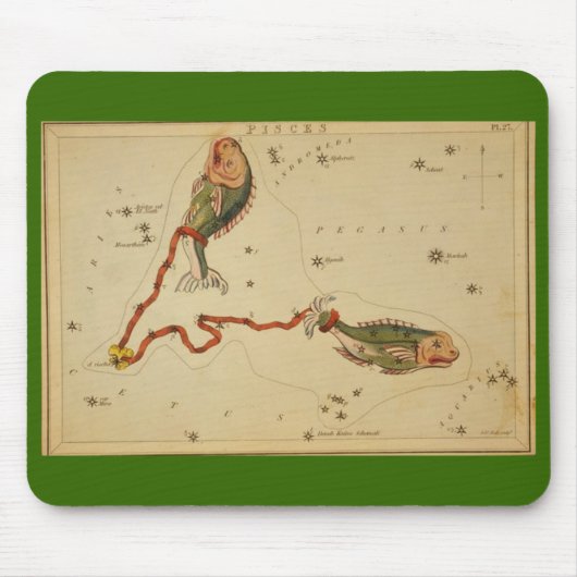 Pisces Mouse Pad Mousepad (Vorne)
