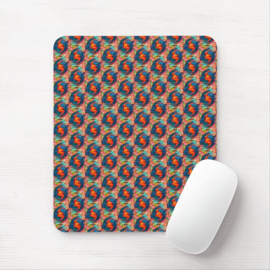 Pisces Mouse Pad Mousepad (Mit Mouse)