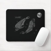 Pisces Mouse Pad Mousepad (Mit Mouse)