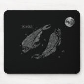 Pisces Mouse Pad Mousepad (Vorne)