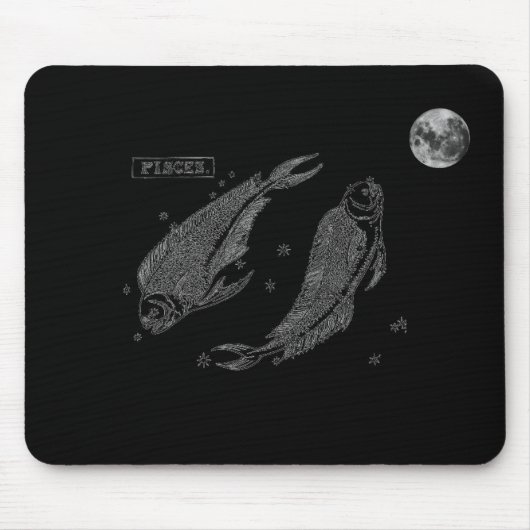 Pisces Mouse Pad Mousepad (Vorne)